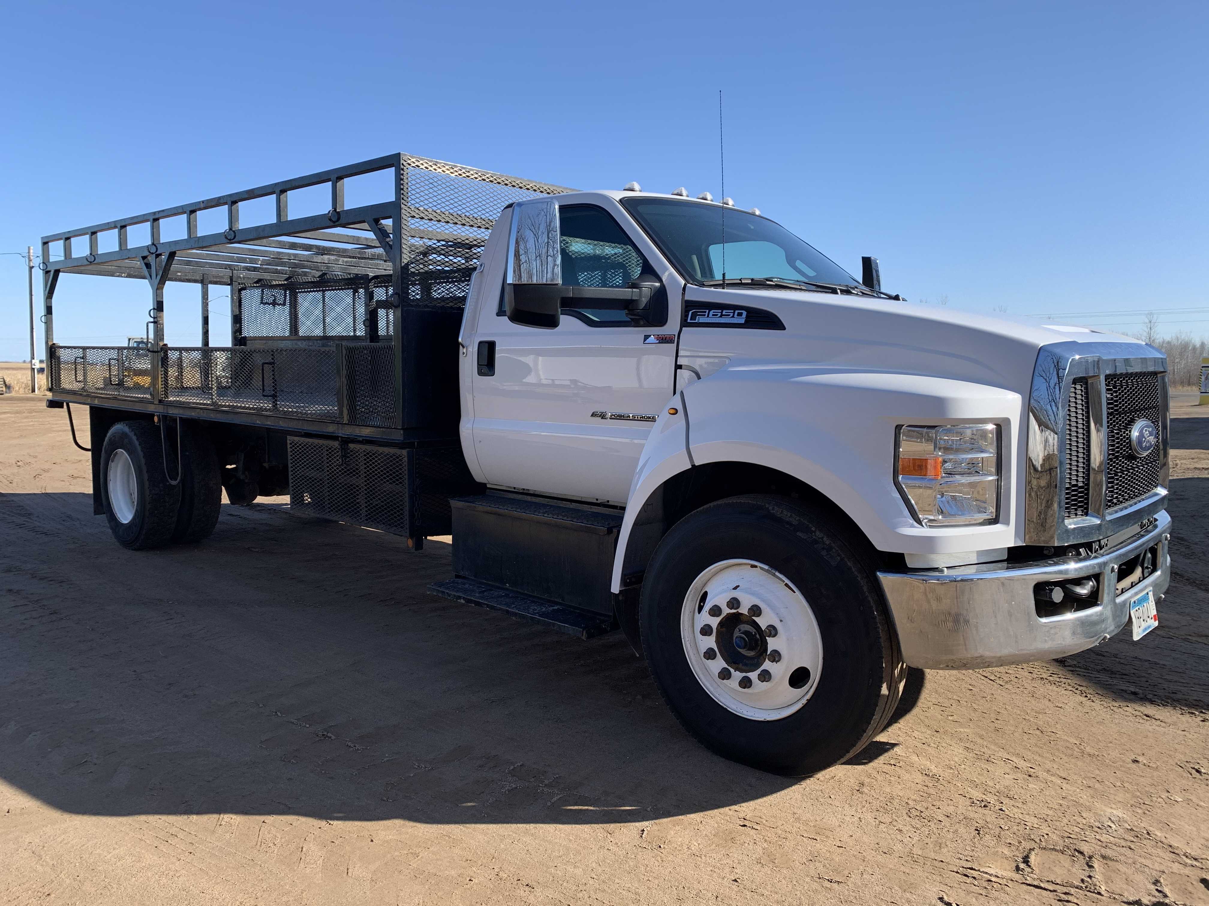 '16 Ford F650 Flatbed | Heavy Equipment, Truck, Trailer Auction