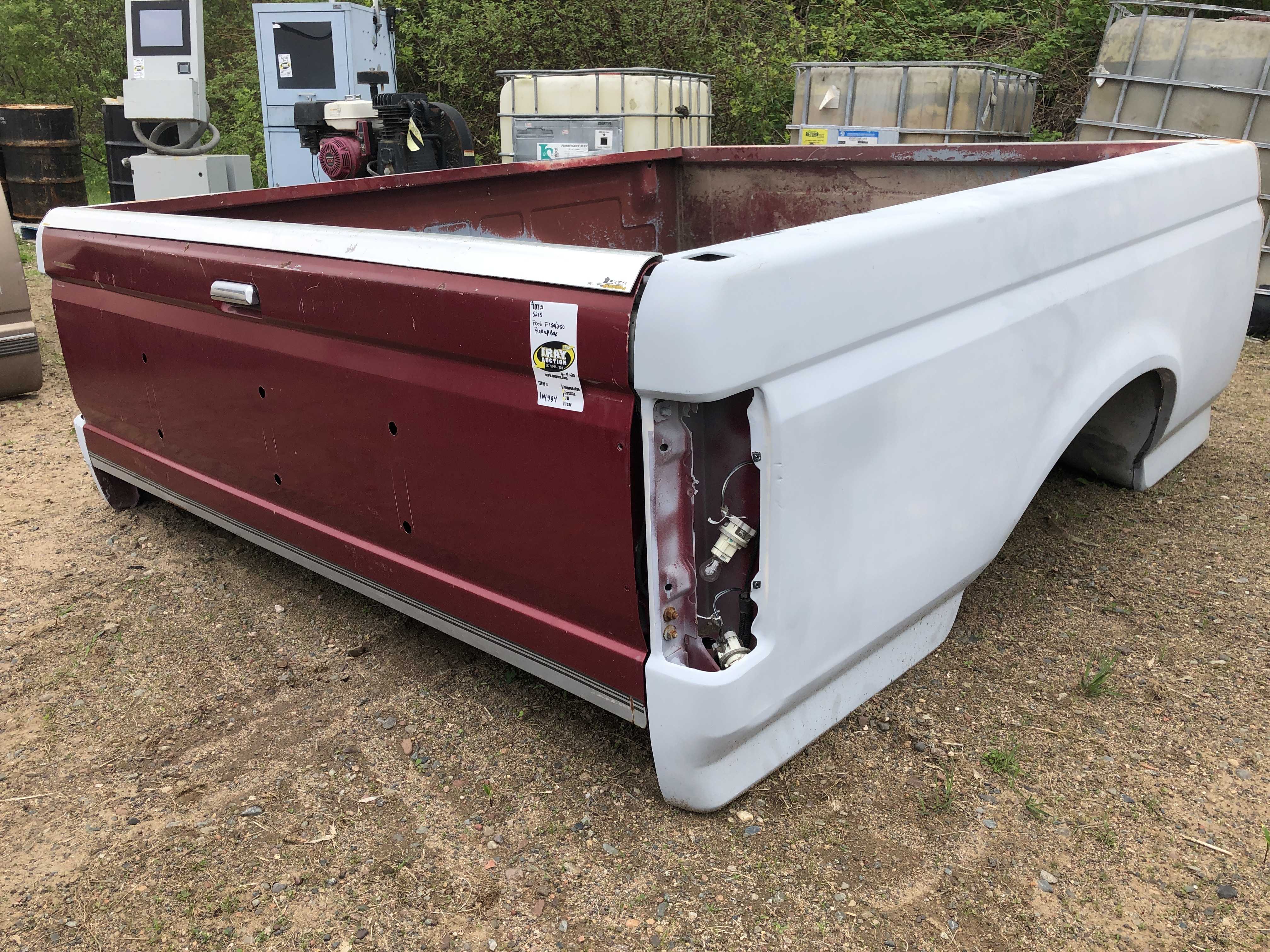 Ford F150/250 Pickup Box Heavy Equipment, Truck & Trailer Auction