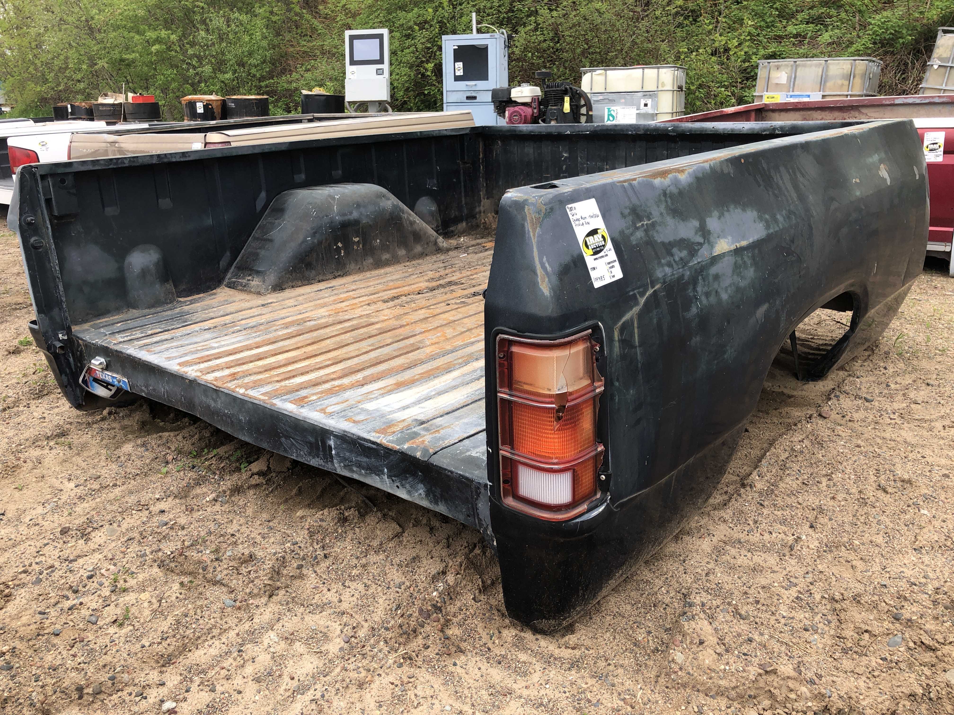 Dodge Ram 1500/2500 Pickup Box Heavy Equipment, Truck & Trailer Auction