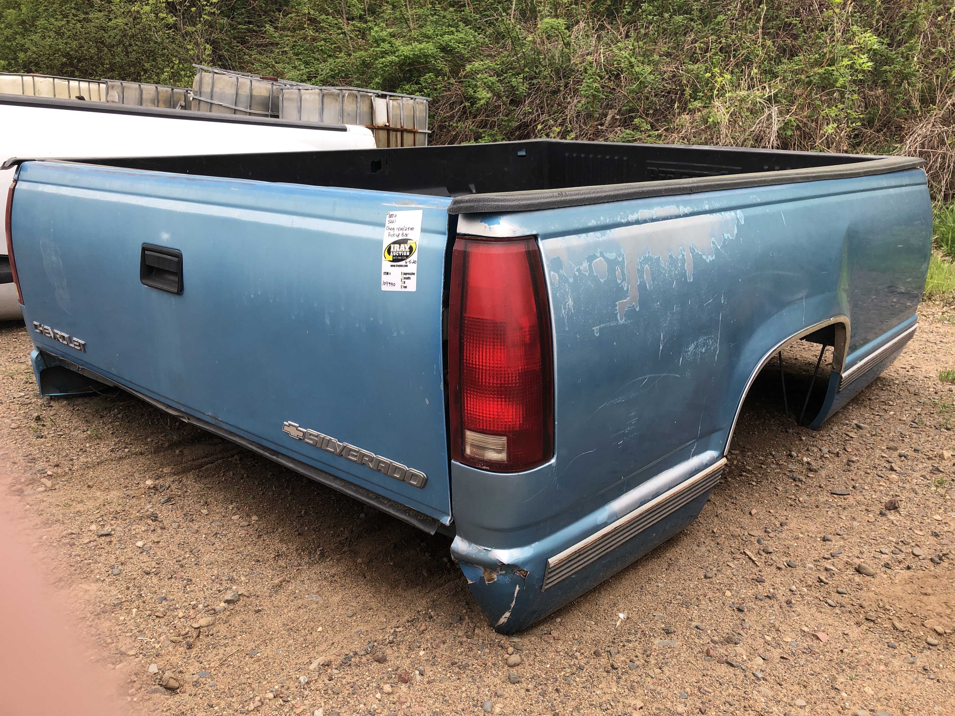 Chevy 1500/2500 Pickup Box Heavy Equipment, Truck & Trailer Auction