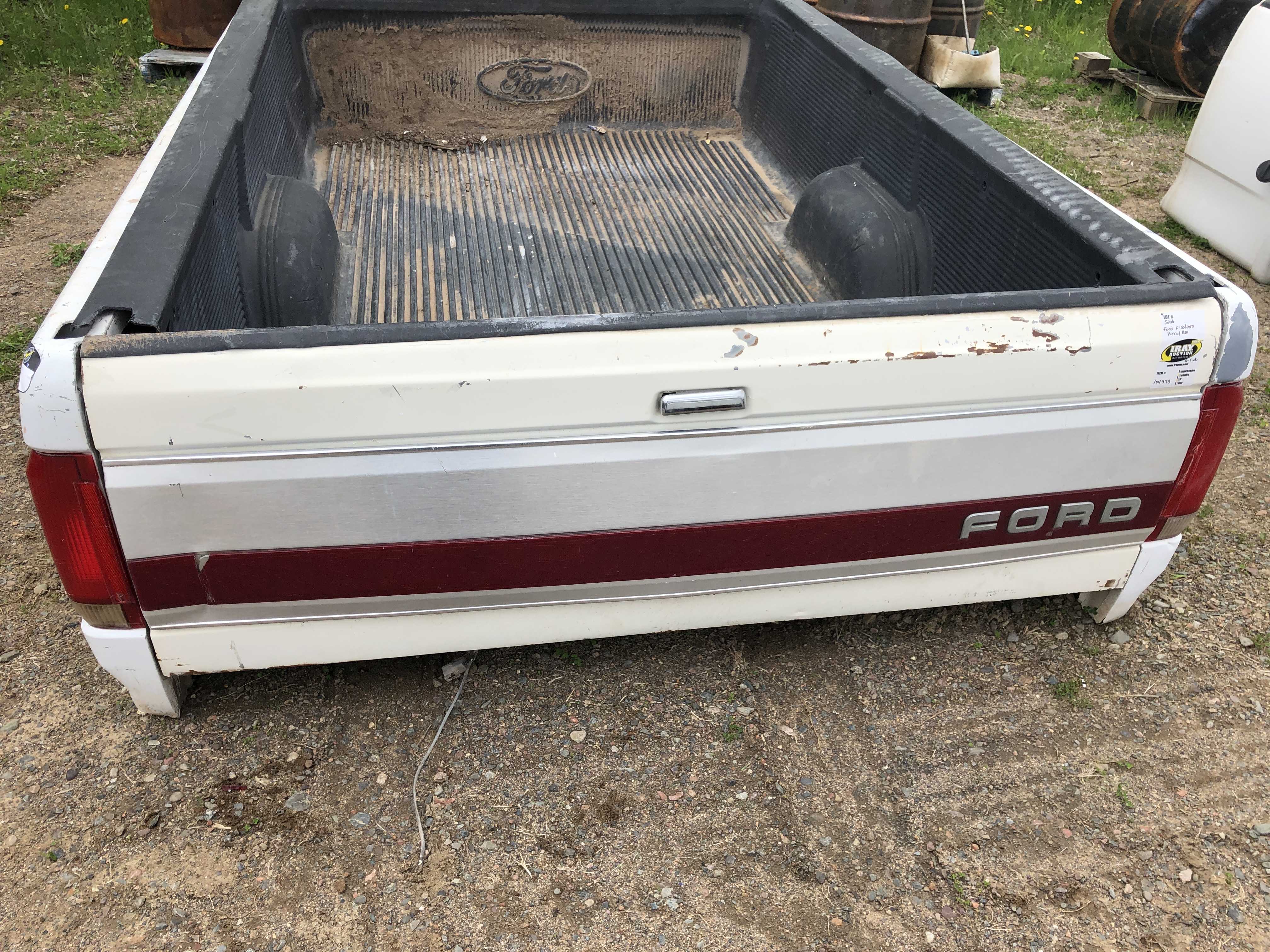 Ford F150/250 Pickup Box Heavy Equipment, Truck & Trailer Auction