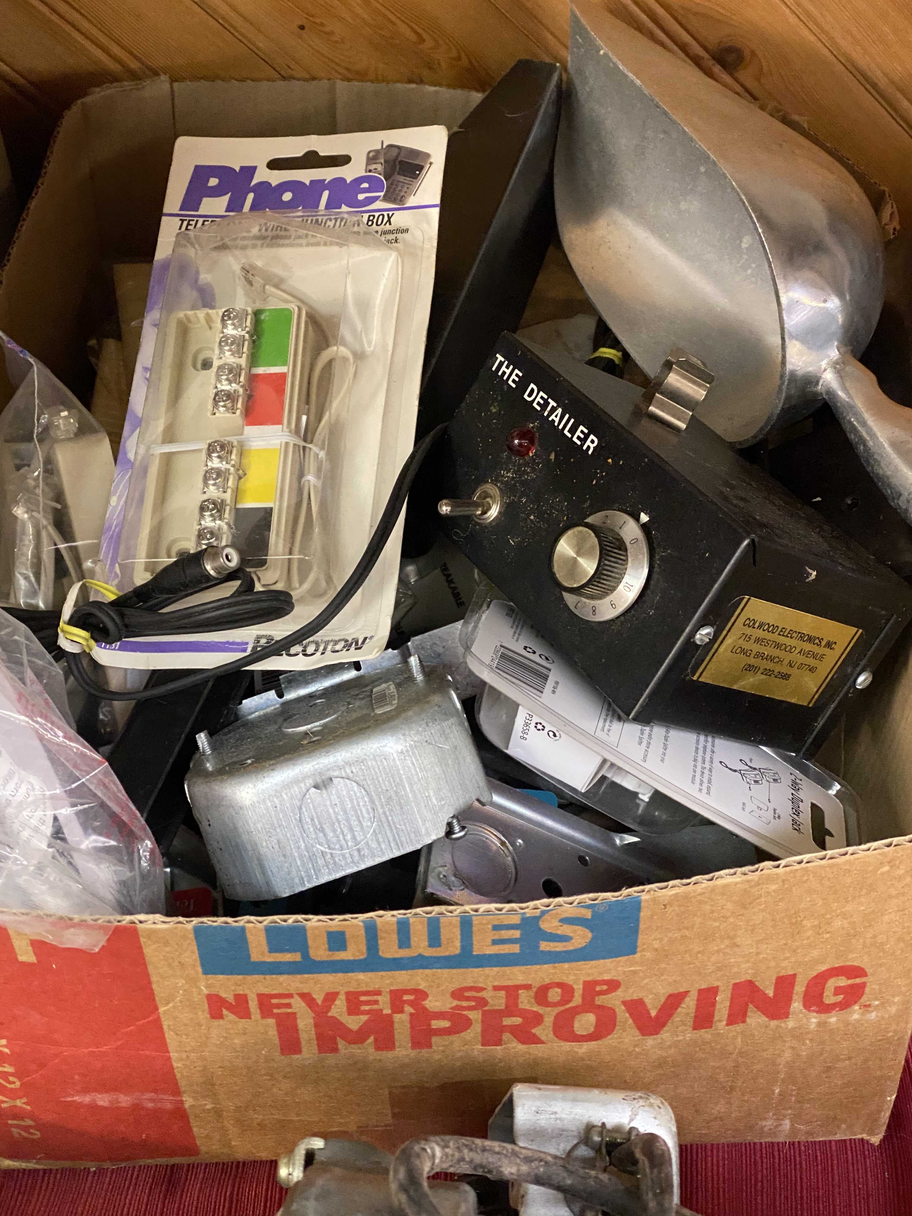 Large Vintage Car and Motorcycle Parts and tools