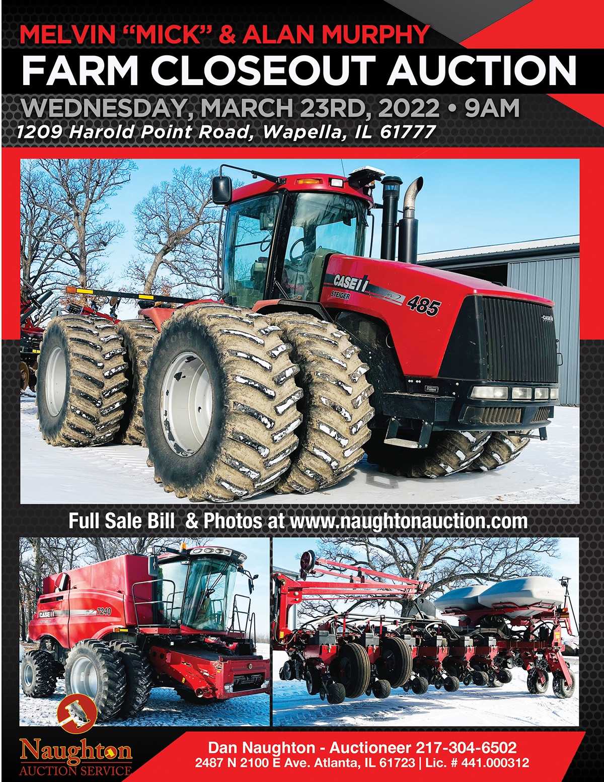 Melvin "Mick" & Alan Murphy Farm Closeout Auction