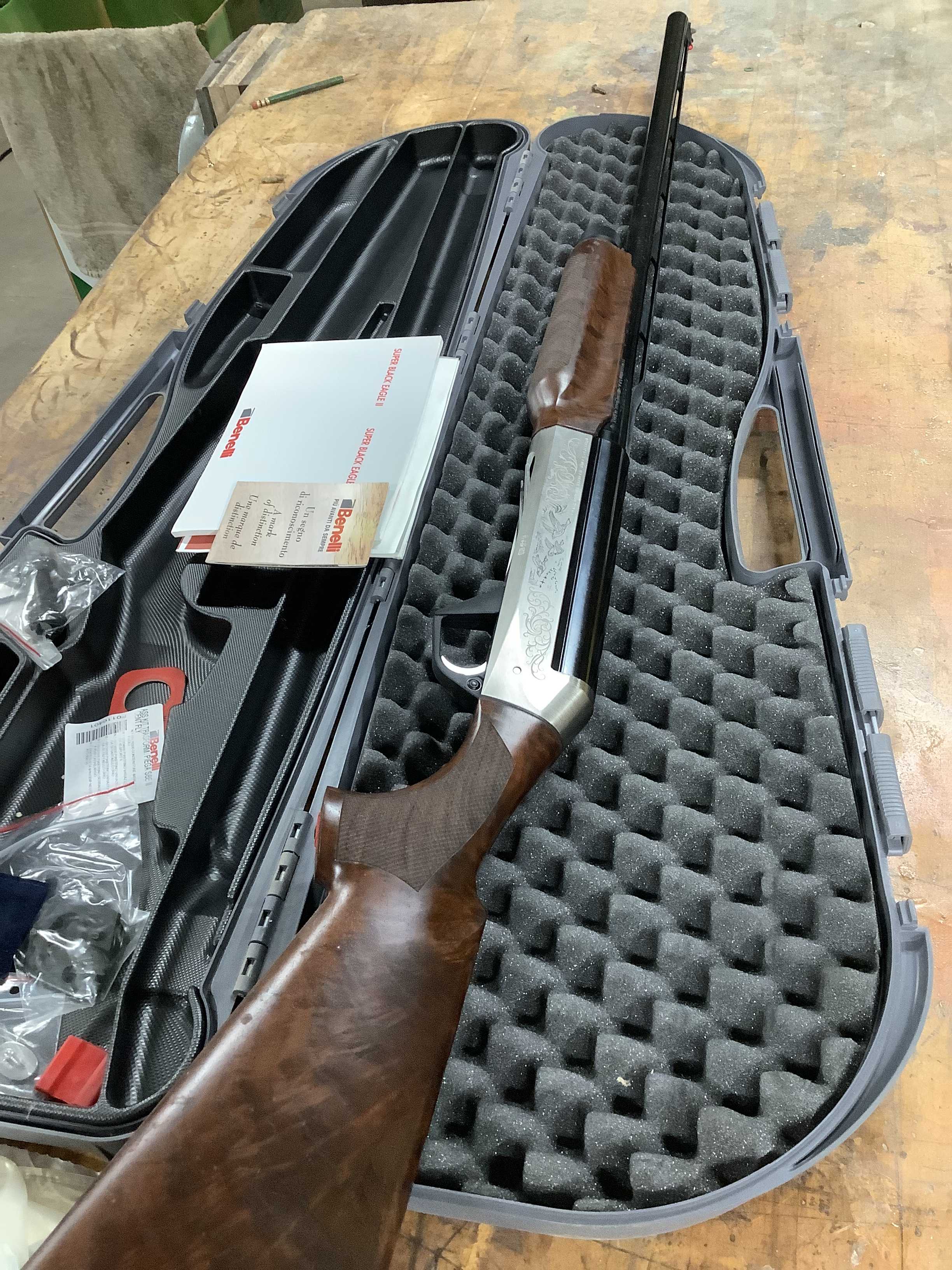 GUNS, ANTIQUES, IH TRUCK, WAGONS & CROCKS