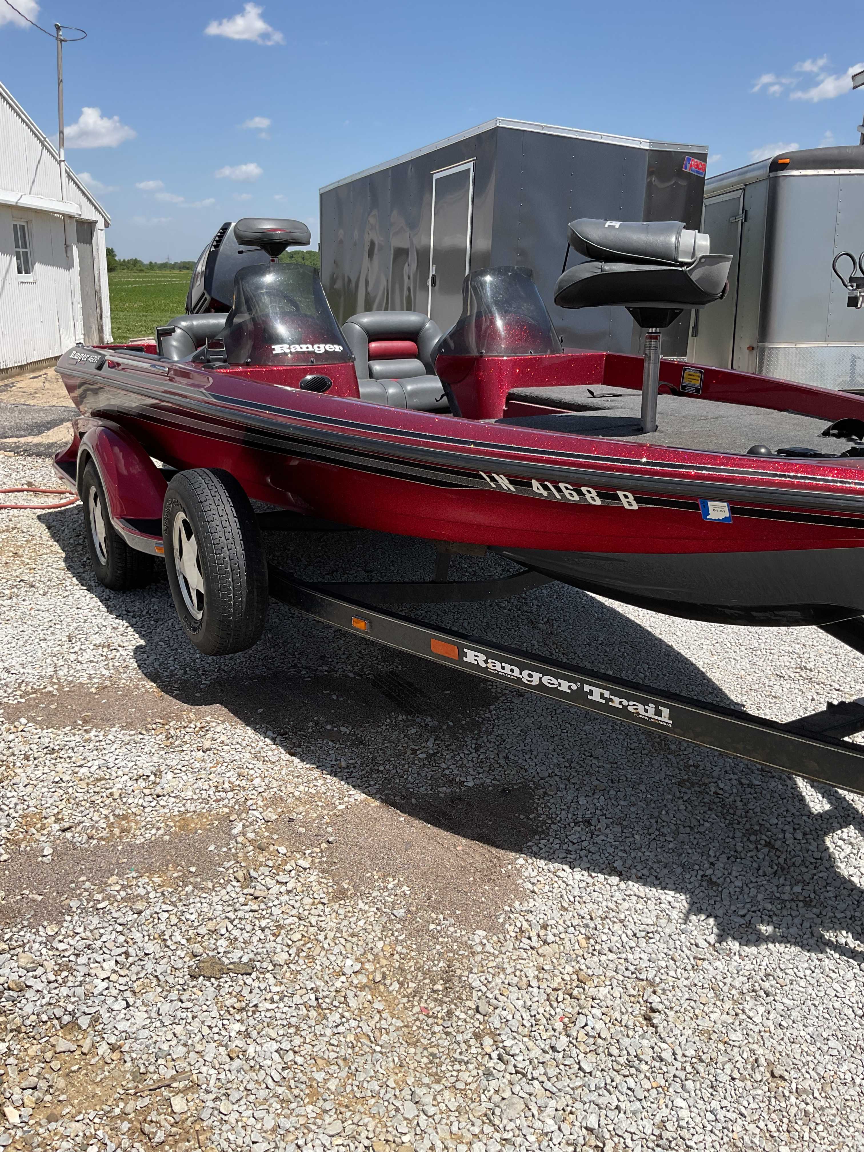 RANGER BOAT, A/c TRACTOR, GUNS, ANTIQUES & TRAILER
