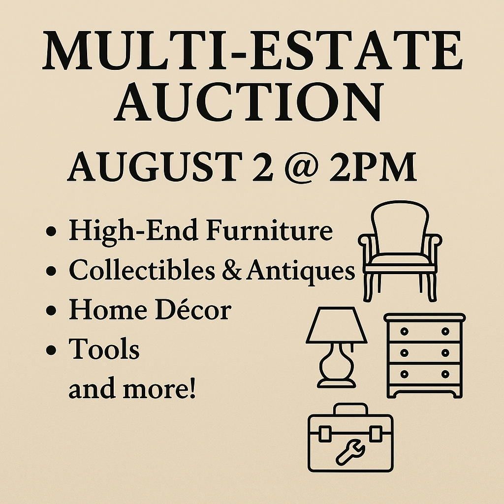 Auction teaser for Multi Estate Auction