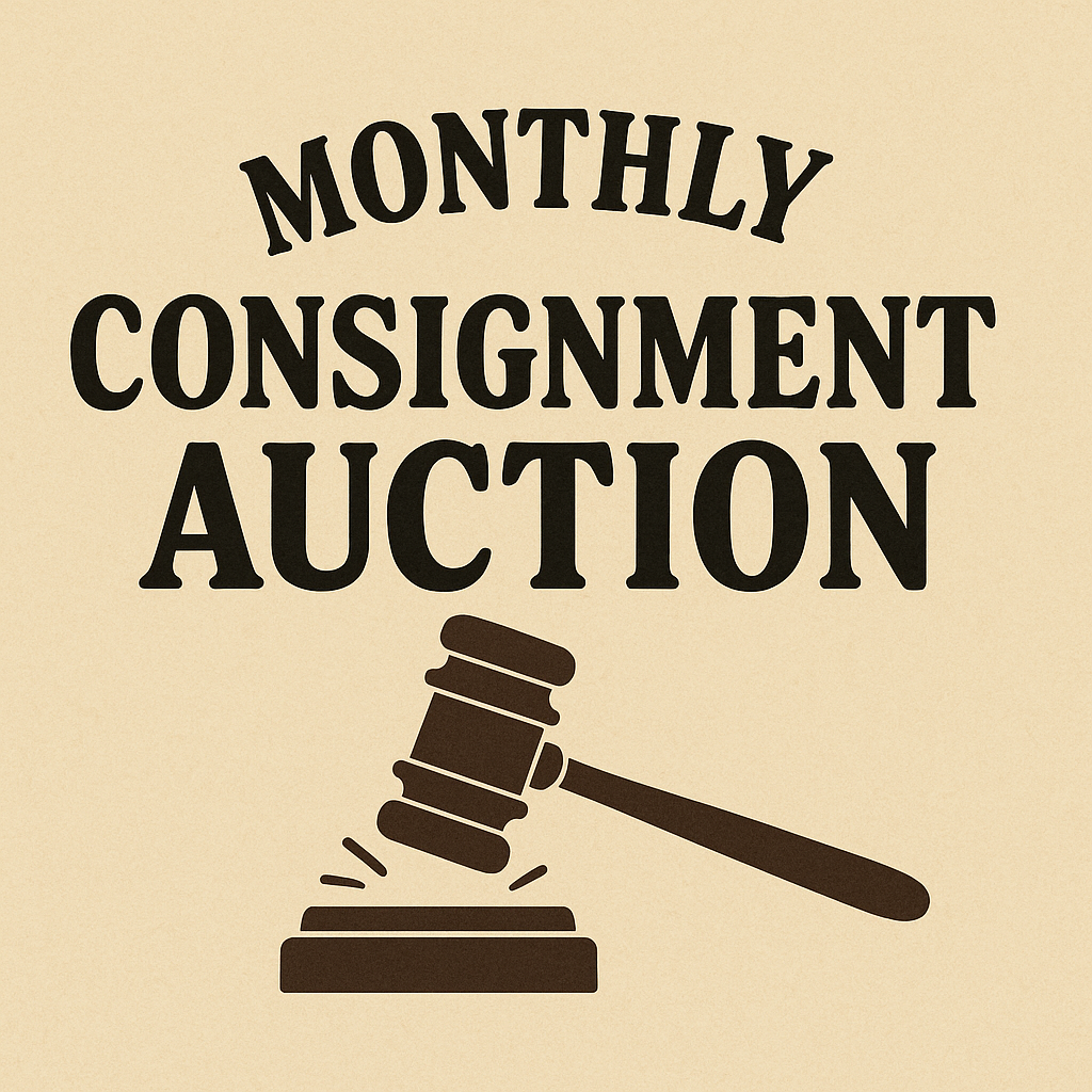 Auction teaser for Monthly Consignment sale