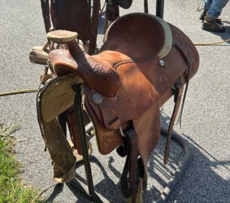 Auction teaser for Boats, Farm Supplies, Saddles, Tack, Equipment, Furniture, Tools, Guns, Antiques