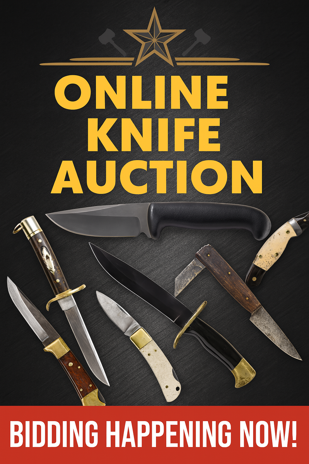 ONLINE ONLY - Knife Auction