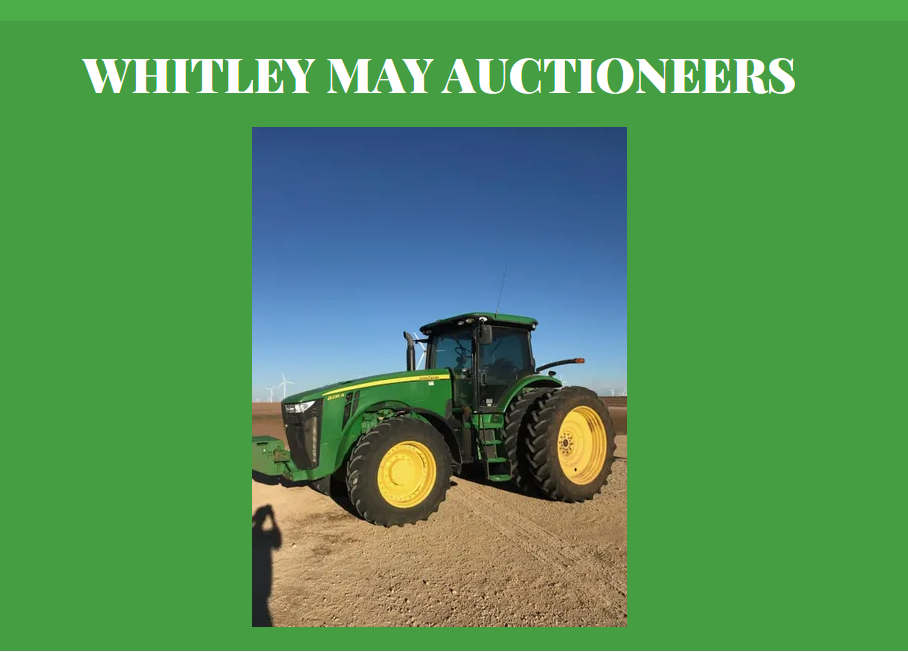 Auction teaser for Sweetwater Farm / Equipment