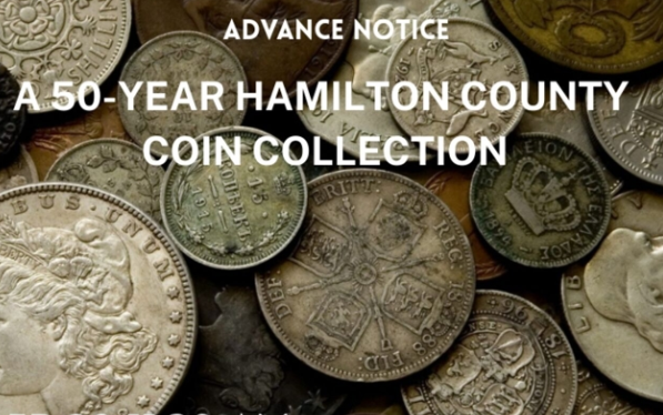 Auction teaser for 50-Year Hamilton County Coin Collection