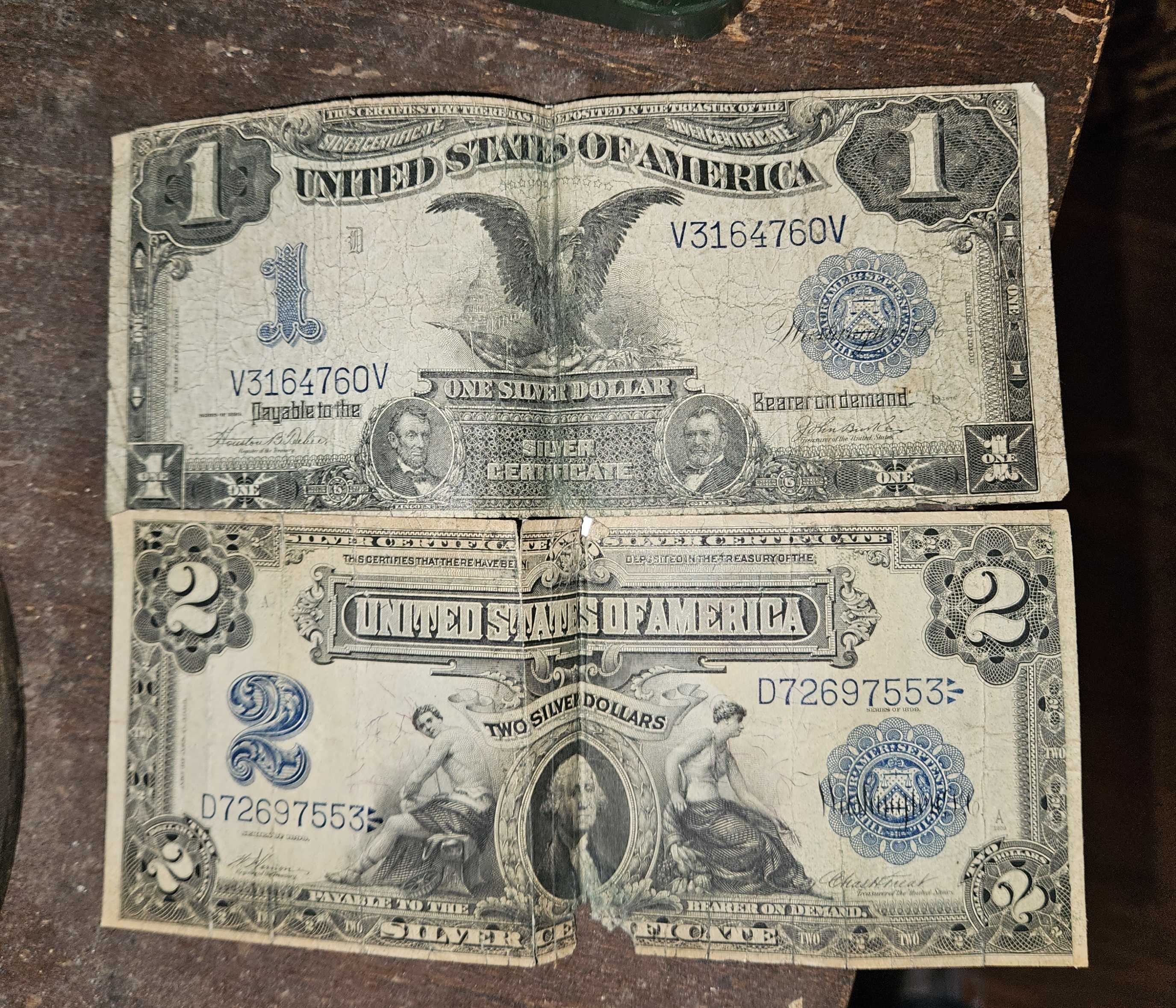Auction teaser for ANTIQUES, COLLECTIBLES, TOYS, FURNITURE, HOUSEHOLD, 1899 CURRENCY