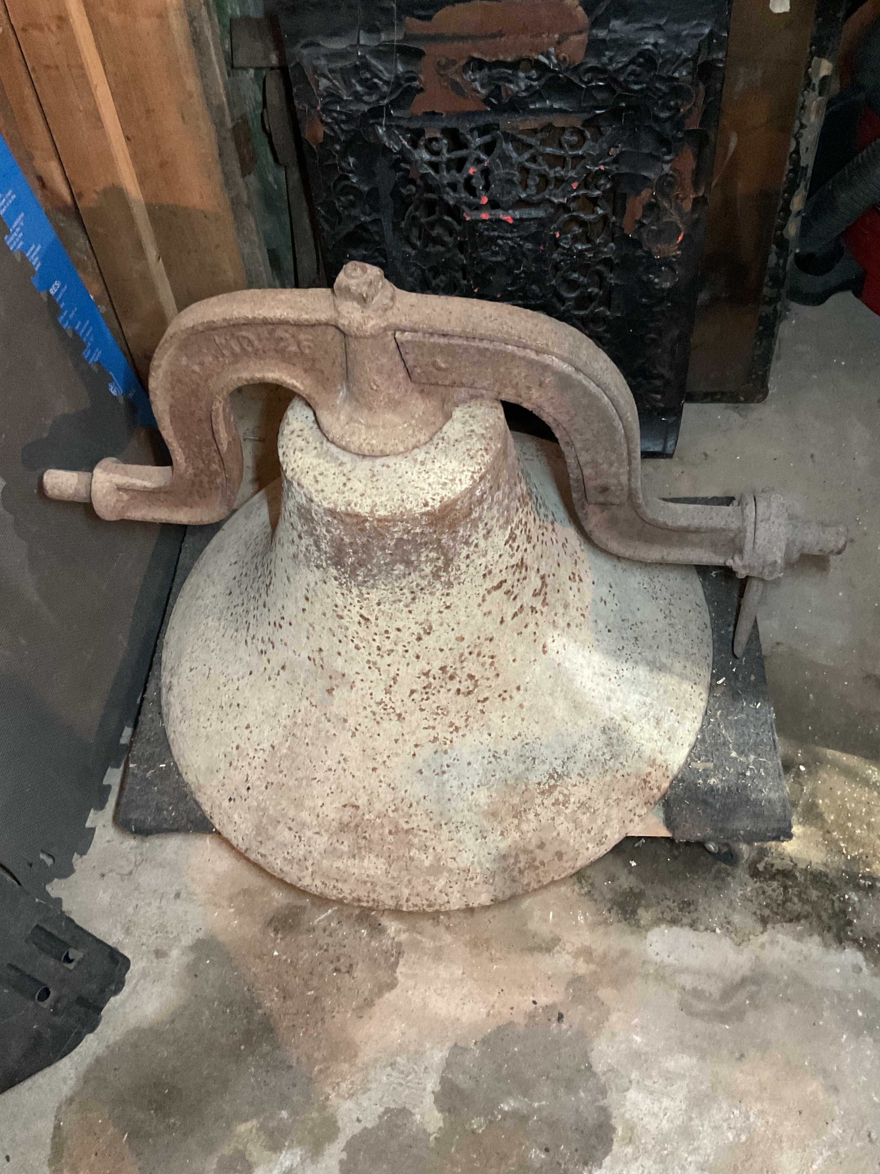 Auction teaser for Church Bell, Toys, Gun, Signs, Primitive Antiques, Crocks, Tools & More