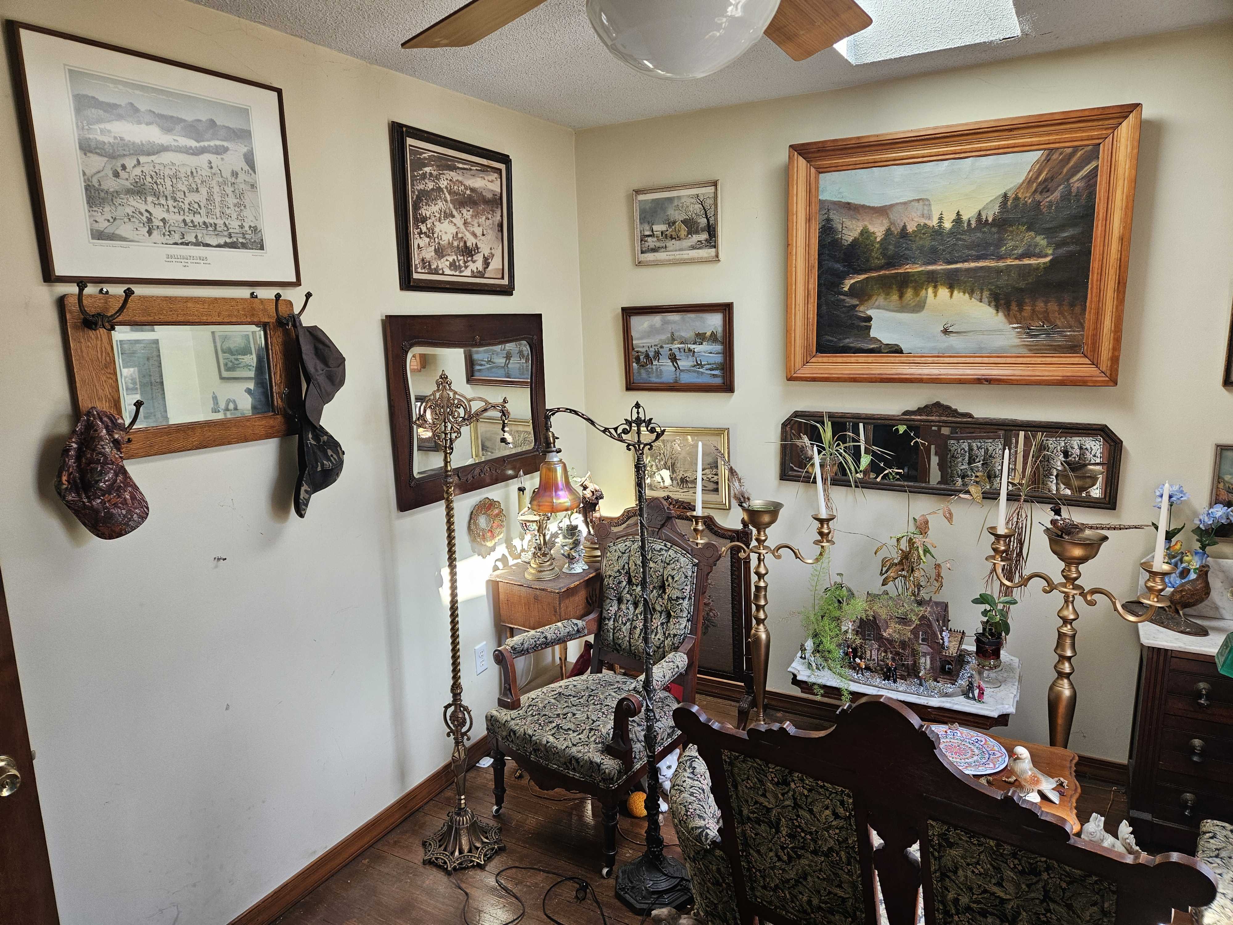 Auction teaser for ANTIQUES, COLLECTIBLES, FINE ARTWORK, FURNITURE, 19TH CENTURY HOME with HOUSEHOL