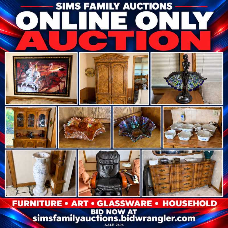 Auction teaser for Online Estate Auction - Newton County